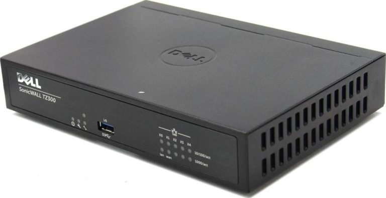 SONICWALL TZ400 SECURITY APPLIANCE 7 PORTS /w PSU 12V 2.0A (SYS1544-2412-T3)