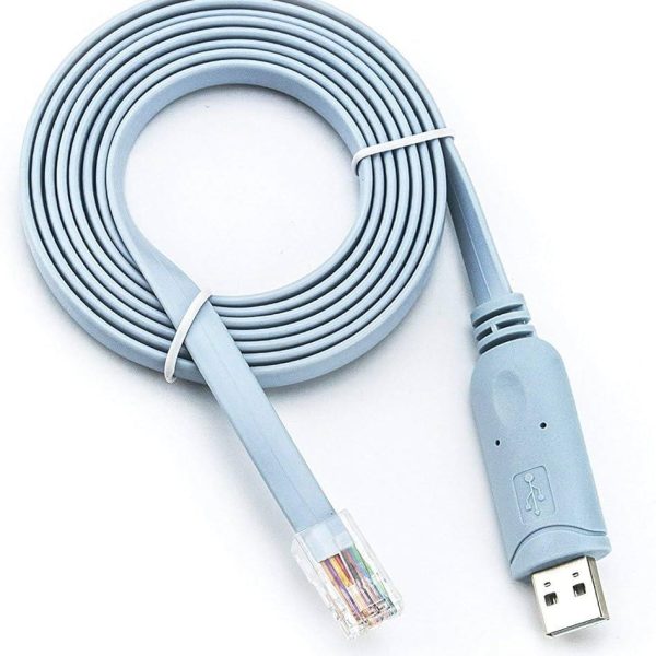 CABLE CONSOLE USB A TO RJ45