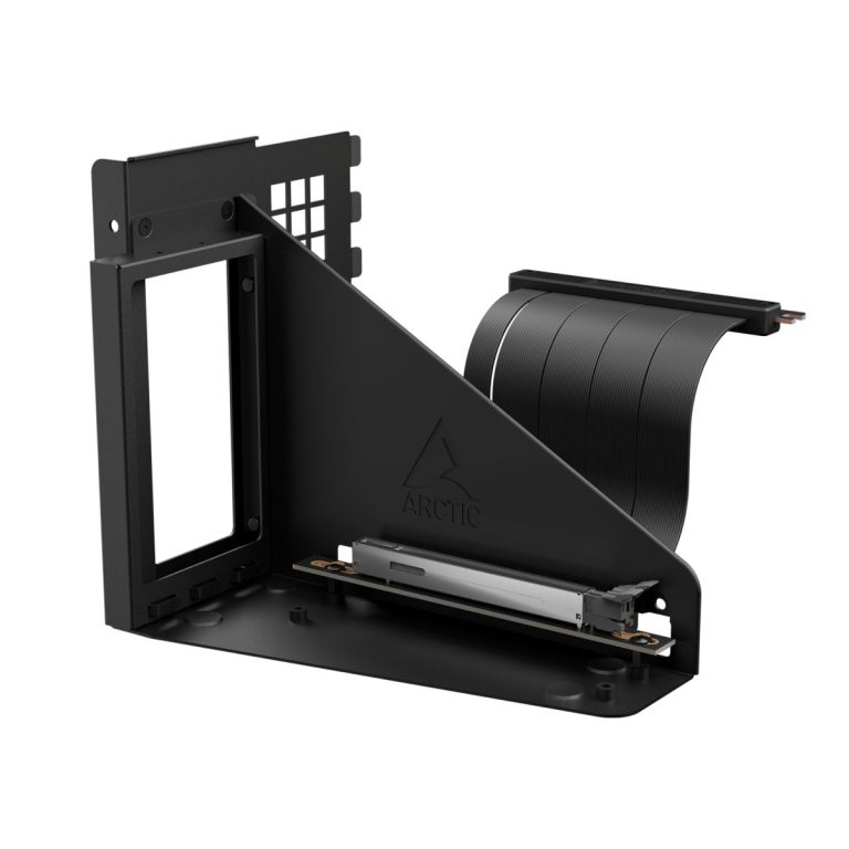 Arctic Accelero Vertical GPU Mount (Black) PCIe 4.0x16 riser cable 160mm