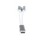 Adaptor Type-C M σε Jack 3.5mm και Type-C M/F Well ADAPT-USBC-3.5MM/USBC-02BK-WL