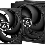 ARCTIC F12 PWM  Pack of 5pcs - best performance/noise Case Fan - 120mm black