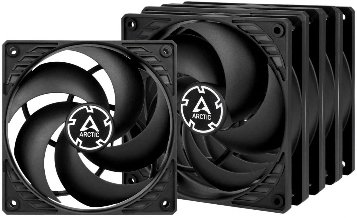 ARCTIC F12 PWM Pack of 5pcs - best performance/noise Case Fan - 120mm black ARCTIC F12 PWM Pack of 5pcs - best performance/noise Case Fan - 120mm black