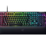 Razer BLACKWIDOW V4 - RGB Gaming Mechanical Keyboard - Underglow LED - Macro - Yellow Linear Switch