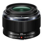 Olympus 25mm 1:1.8 II BLACK M.ZUIKO DIGITAL (ES-M2518) Lense Micro FT