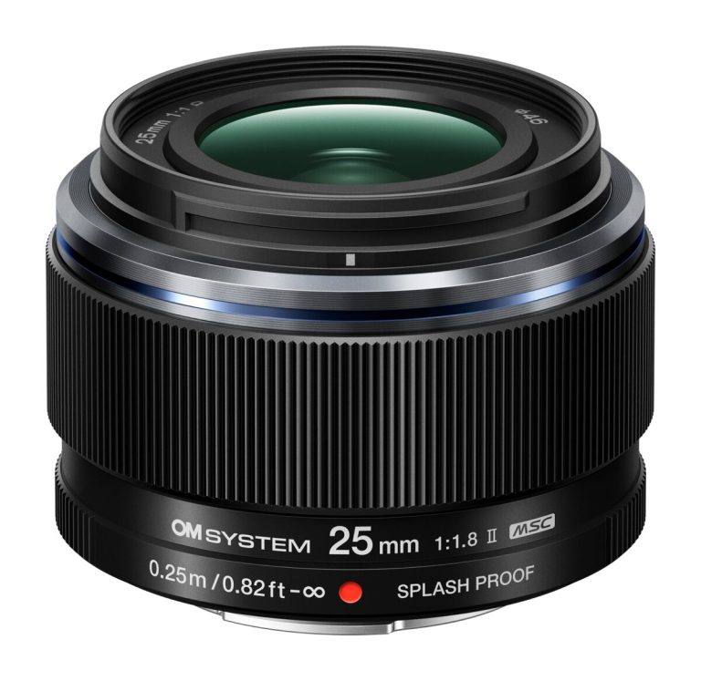 Olympus 25mm 1:1.8 II BLACK M.ZUIKO DIGITAL (ES-M2518) Lense Micro FT