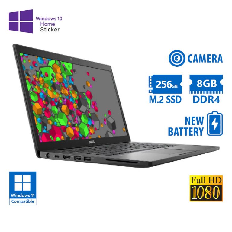 Dell (A-) Latitude 7490 i5-8350U/14``FHD/8GB DDR4/256GB M.2 SSD/No ODD/Camera/New Battery/10H Grade