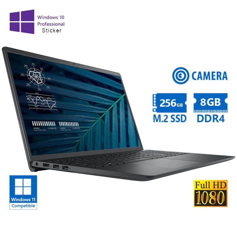 Dell (A-) Vostro 15 3510 i3-1115G4/15.6``FHD/8GB DDR4/256GB M.2 SSD/No ODD/Camera/10P Grade A- Refur