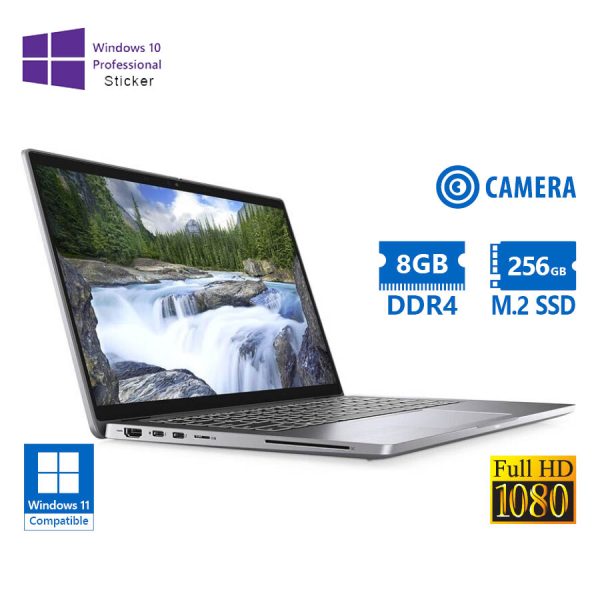 Dell Latitude 7410 Silver i5-10310U/14``FHD/8GB DDR4/256GB M.2 SSD/No ODD/Camera/10P Grade A Refurbi