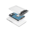 Enclosure USB 3.0 HDD 2.5SATA Transparent - Image 4