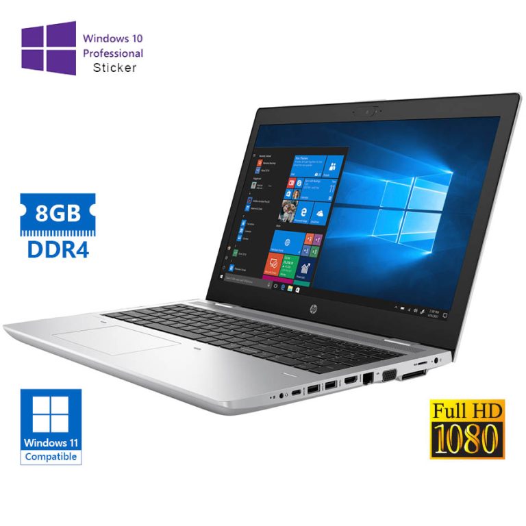 HP (B) ProBook 650 G4 i7-8650U/15.6”FHD/8GB DDR4/500GB/No ODD/10P Grade B Refurbished Laptop