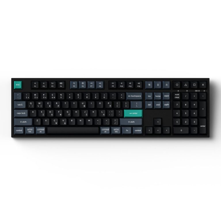 Keychron B36 (B36-K9-GR) Wireless Keyboard 100% GR Layout Black