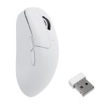 Keychron M2 8k (M2-A24) White Wireless Optical Mouse - 8K Polling Rate Ultra-lightweight