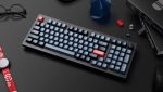 Keychron V5 Max QMK/VIA (V5M-D4) Wireless BT/2,4/Wired Custom Mechanical Keyboard Banana Sw. 96% US - Image 3