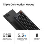 Keychron V5 Ultra (V5U-D1) QMK/VIA 8K Wireless Custom Mechanical Keyboard Red Switch RGB 96% US - Image 6
