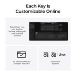 Keychron V5 Ultra (V5U-D1) QMK/VIA 8K Wireless Custom Mechanical Keyboard Red Switch RGB 96% US - Image 7
