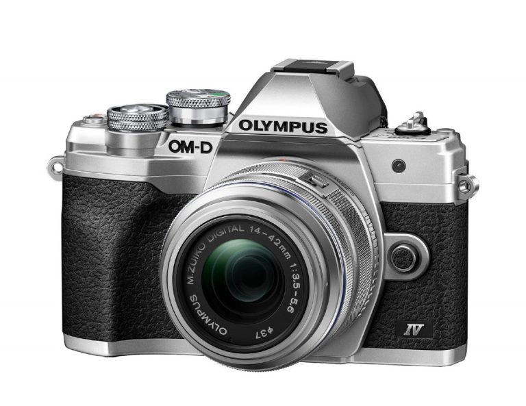 Olympus E-M10 IV Camera 1442 EZ Pancake Kit slv/slv