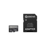 PLATINET microSDXC Secure digital + adapter SD 128GB CLASS 10  PMMSDX128UII - Image 2