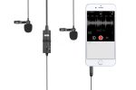 BOYA BY-M1DM wired mic Dual Lavalier Microphone - Image 4