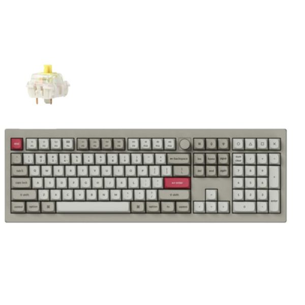 Keychron V6 Max Retro (V6M-R4) QMK/VIA BT/2
