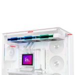 Lian Li Hydroshift II LCD-S 360TL White - RGB AIO CPU Cooler - 3.4" Screen - 1851/1700, AM5/AM4 - Image 5