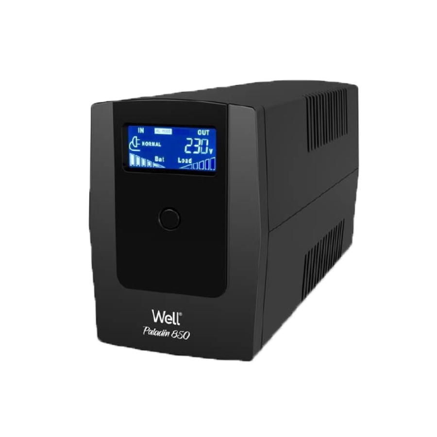 UPS 850VA Well LINE INTERACTIVE w/Display & AVR UPS-LINT-PALADIN850-WL UPS 850VA Well LINE INTERACTIVE w/Display & AVR UPS-LINT-PALADIN850-WL