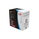 UTP CAT-5 305m Chrome Μονόκλωνο  Pull Out Box Well UTP5E-CCA-305-CHR - Image 2