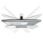 Used (A-) Monitor E243 IPS LED/HP/24``FHD/1920x1080/Wide/Silver/Black/Grade A-/D-SUB & DP & HDMI & U - Image 4