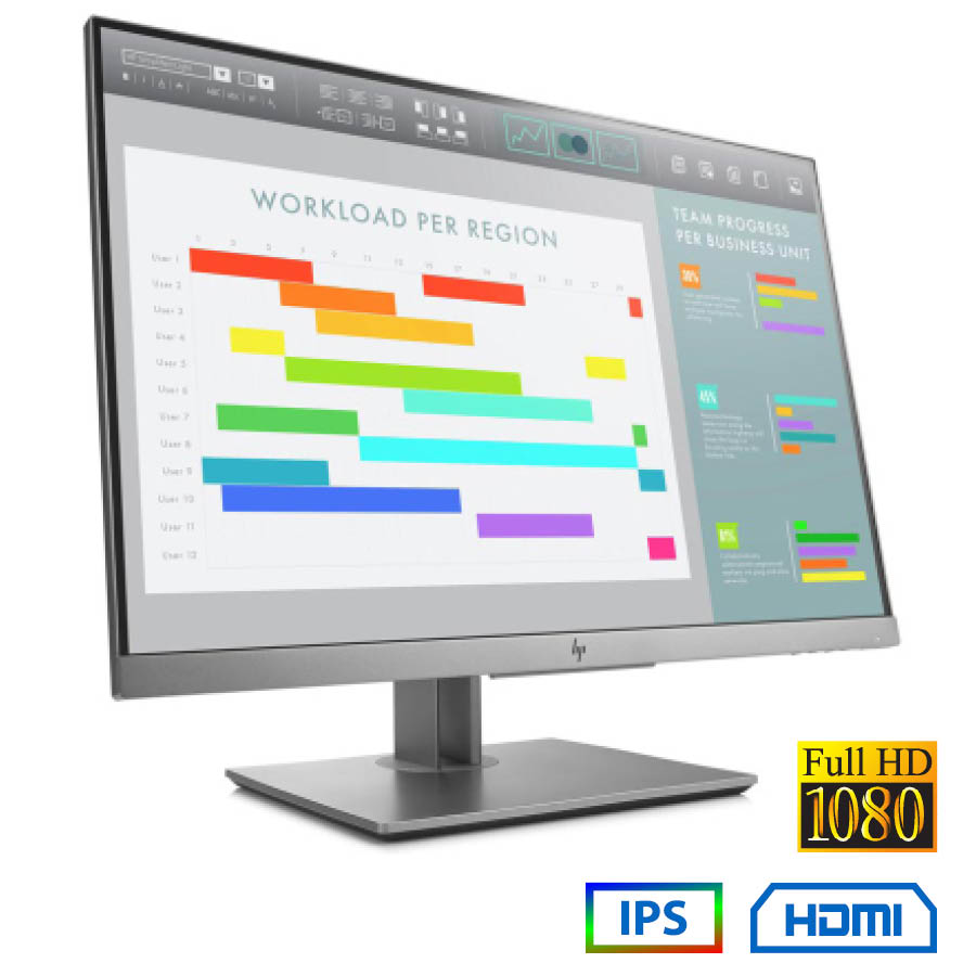Used (A-) Monitor E243 IPS LED/HP/24``FHD/1920x1080/Wide/Silver/Black/Grade A-/D-SUB & DP & HDMI & U Used (A-) Monitor E243 IPS LED/HP/24``FHD/1920x1080/Wide/Silver/Black/Grade A-/D-SUB & DP & HDMI & U