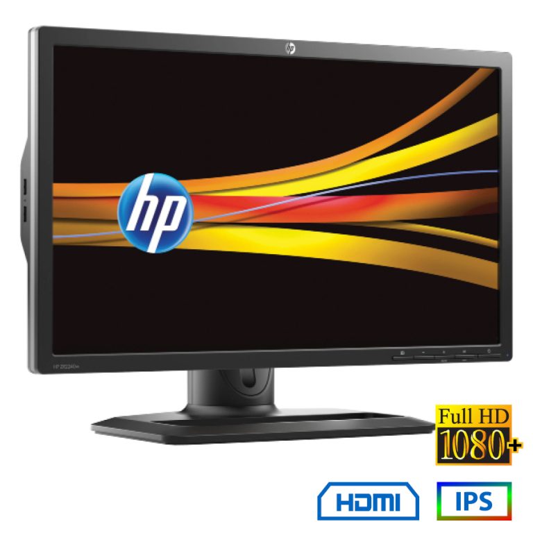 Used (A-) Monitor ZR2440w IPS LED/HP/24``FHD/1920x1200/Wide/Black/Grade A-/DVI-D & DP & HDMI & USB H