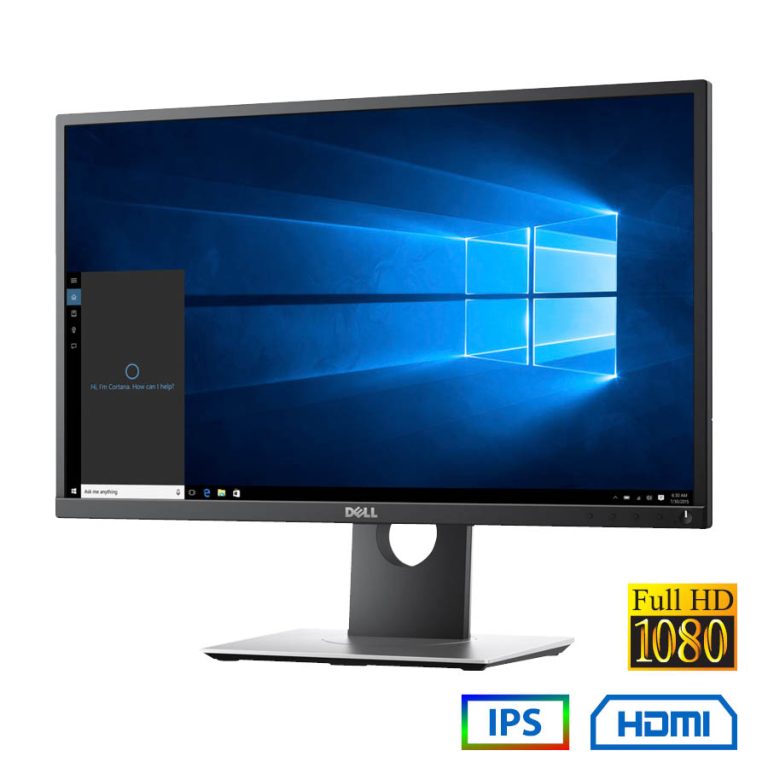 Used Monitor P2417H IPS LED/Dell/24``FHD/1920x1080/Wide/Silver/Black/D-SUB & DP & HDMI & USB HUB