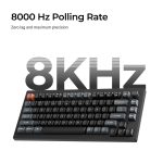 Keychron V1 Ultra (V1U-D3) QMK/VIA 8K Wireless Custom Mechanical Keyboard Brown Switch RGB 75% US - Image 2