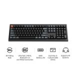 Keychron V6 Ultra (V6U-D1) QMK/VIA 8K Wireless Custom Mechanical Keyboard Red Switch RGB 100% US - Image 2