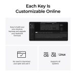 Keychron V6 Ultra (V6U-D1) QMK/VIA 8K Wireless Custom Mechanical Keyboard Red Switch RGB 100% US - Image 8