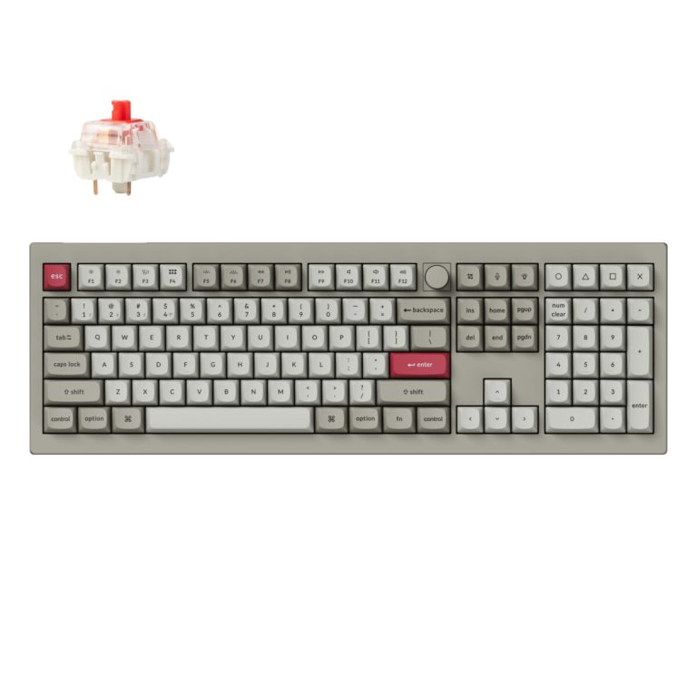 Keychron V6 Max Retro (V6M-R1) QMK/VIA BT/2