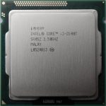 CPU INTEL i3-2100T 2.50Ghz 2C 3MB LGA1155