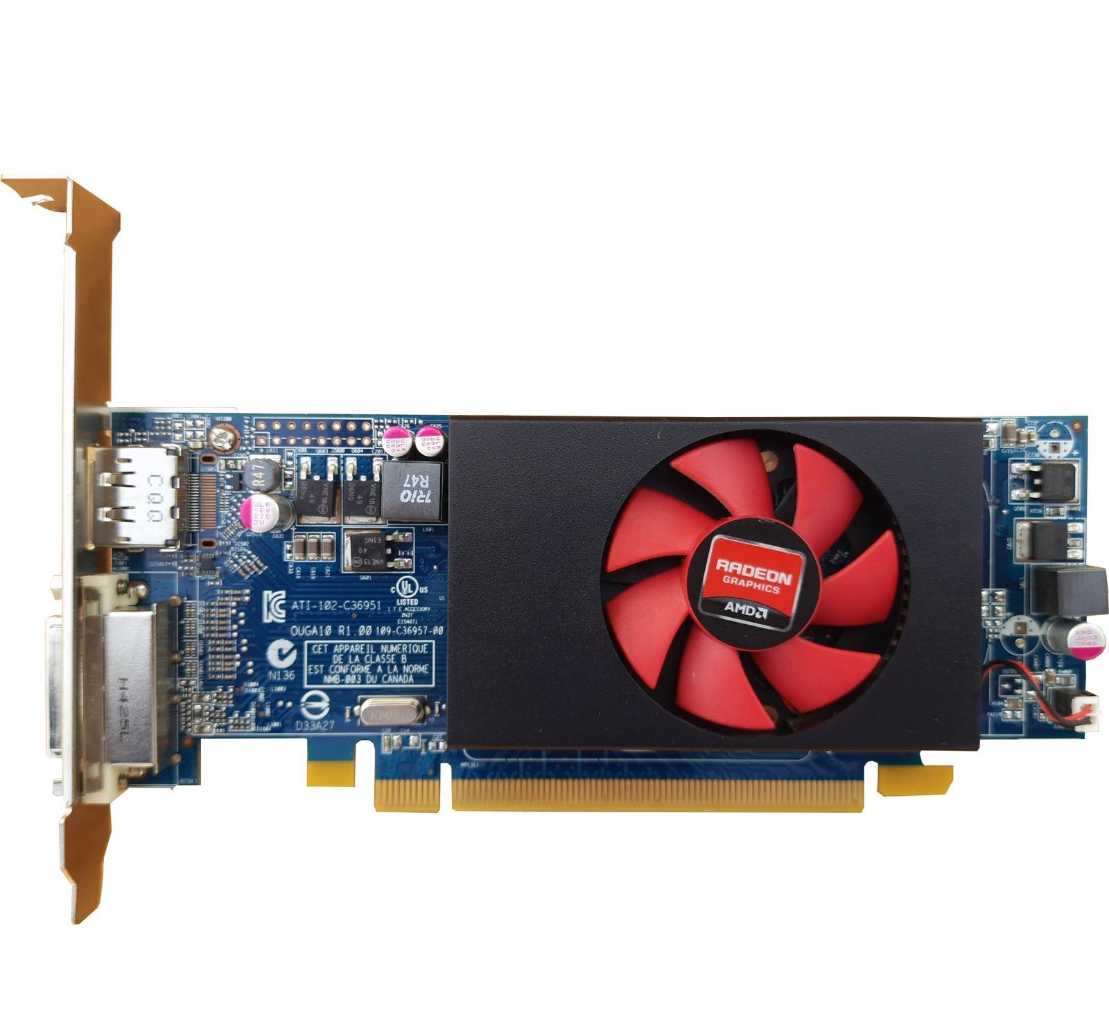 VGA DELL AMD RADEON HD 8490 1GB GDDR3 (1) DVI-I (1) DP PCI-e F.P. VGA DELL AMD RADEON HD 8490 1GB GDDR3 (1) DVI-I (1) DP PCI-e F.P.