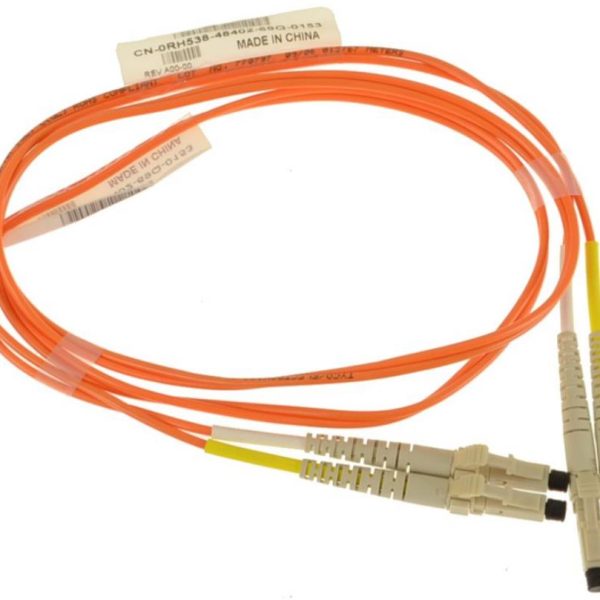 Amphenol Fiber Optic Multimode Patch Cable C/A 2.0MM RISER 50/125 1M NEW