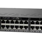 SWITCH CISCO WS-C3650-24TD-S 24-Ports Gigabit (2) 10G SFP or (4) 1GB SFP POE+ 2x PSU 250W (P/N: PWR-C2-250WAC) w/ Rkmnts