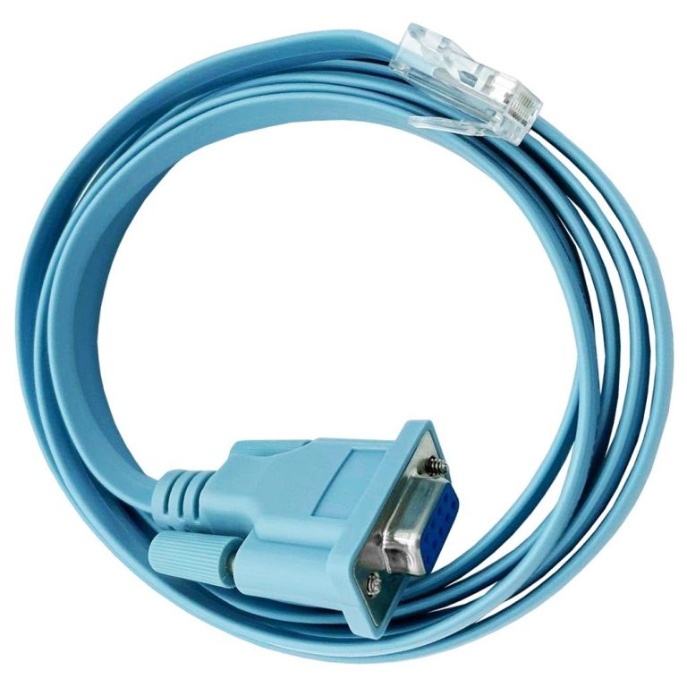 CISCO ROUTER CABLE RJ45 MALE TO DB9 SERIAL FEMALE 72-4334-02 NEW