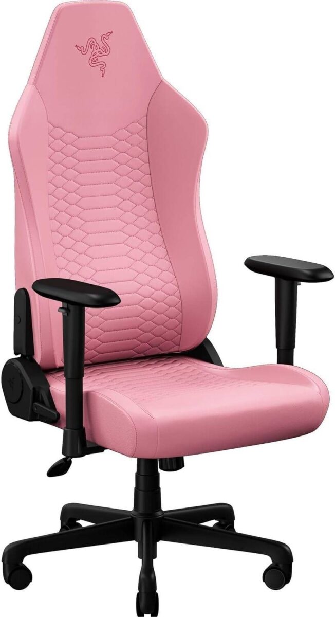 RAZER Iskur V2 X NewGen Quartz - Ergonomic Gaming Chair - EPU Leather Cooltouch - Lumbar Support RAZER Iskur V2 X NewGen Quartz - Ergonomic Gaming Chair - EPU Leather Cooltouch - Lumbar Support
