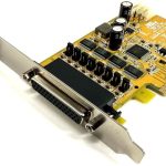 DELL PARALLEL 4-PORT CARD PCI-E F.P.