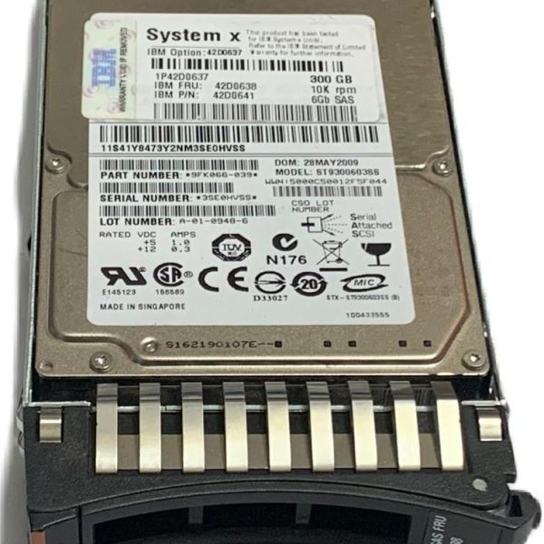 HDD IBM 300GB SAS 6G 2.5" 10K
