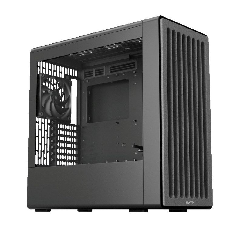 HAVN BF 360 Flow Black with 180mm fans - premium ATX mid-tower