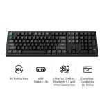 Keychron K10 Ultra (K10U-H4) ZMK Wireless 8K Mechanical Keyboard BananaSwitch (Hot-Swap) 100% Us Lay - Image 2