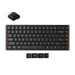 Keychron K3 Ultra (K3U-H3) ZMK 8K Wireless Mechanical Keyboard Brown Switch Low Profile Wood Fr. 75%