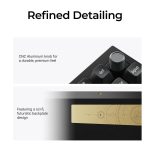 Keychron Q1 Ultra (Q1U-M3) ZMK RGB 8K Wireless Custom Mechanical Keyboard-Brown Switch 75% US - Image 5
