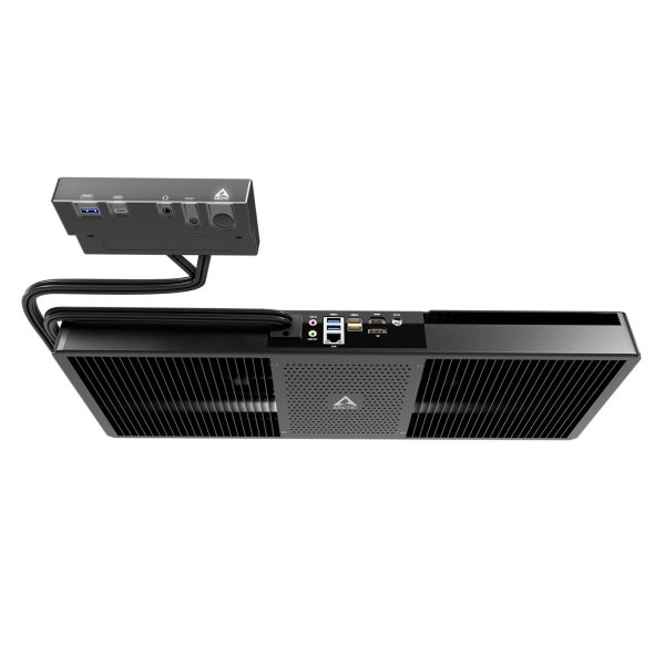 Arctic Senza 5500GT - Passively cooled mini-PC for Under Desk mount AMD Ryzen 5 16GB DDR4 1TB Win11