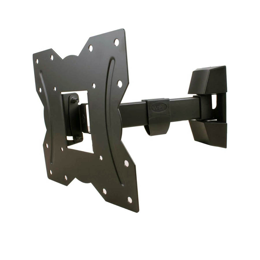 Βάση TV Well 14"- 43" με μονό βραχίωνα Ρυθμιζόμενη TVS-LCD-SWA143-WL