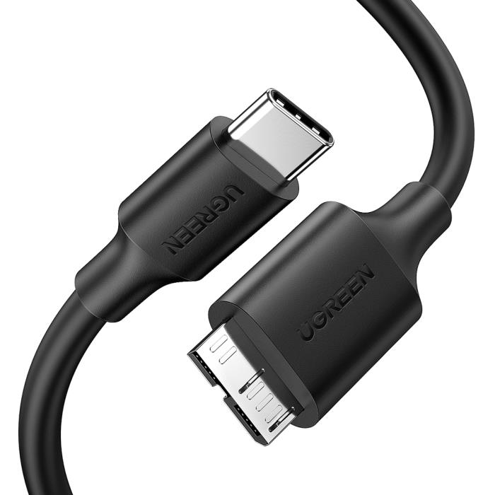 Καλώδιο USB-C 3.1 σε Micro USB 3.0 M/M UGREEN US312 20103 1m Μαύρο - Repairland