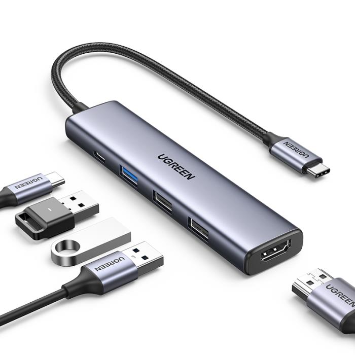 USB-C Docking Station 5 σε 1 UGREEN CM478 15495 - Repairland